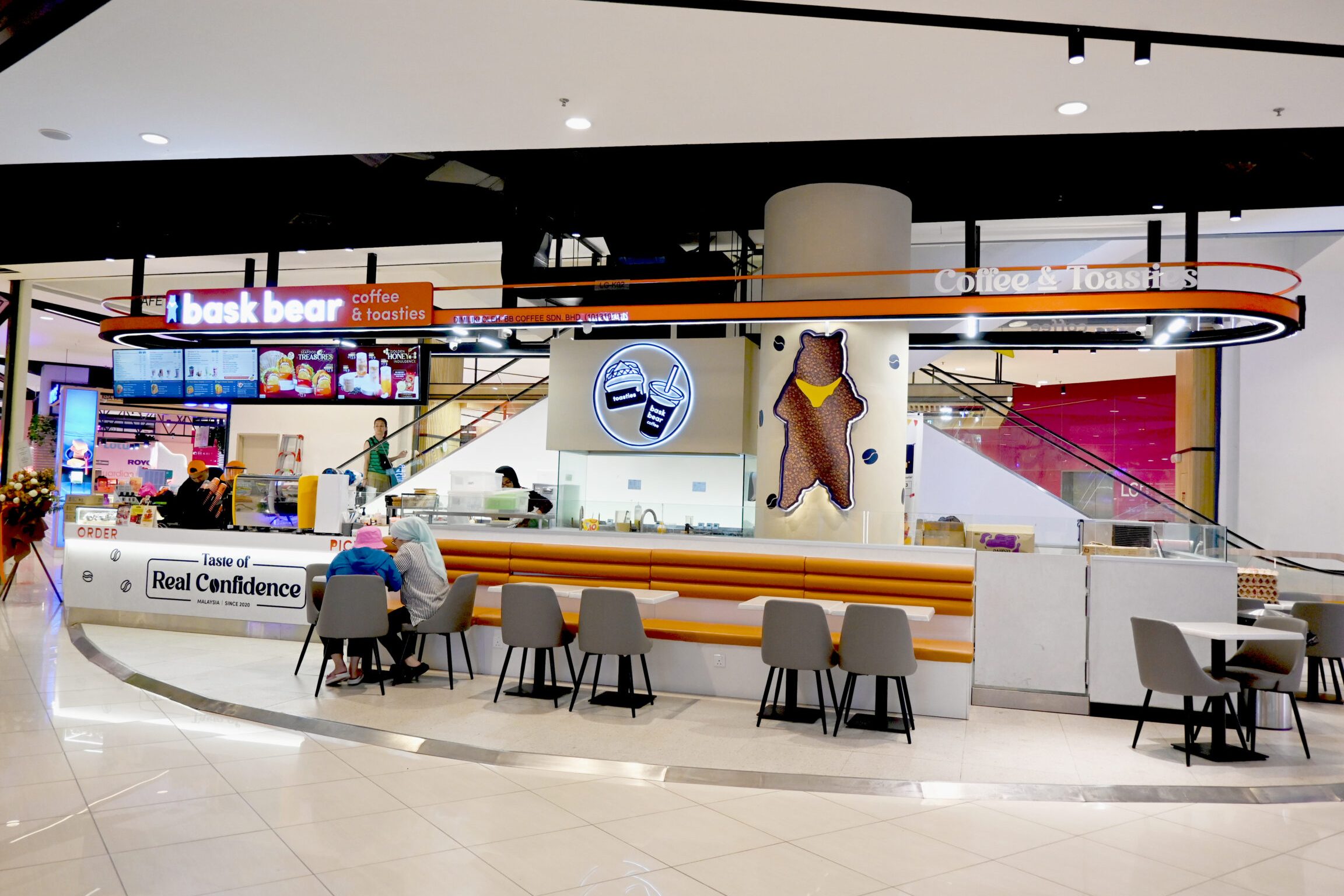 bask bear coffee aman central