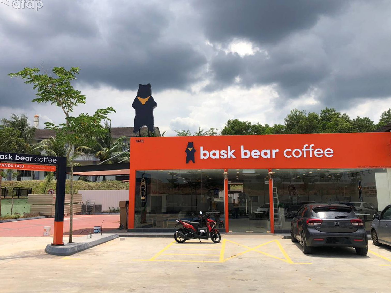 bask bear coffee kota tinggi