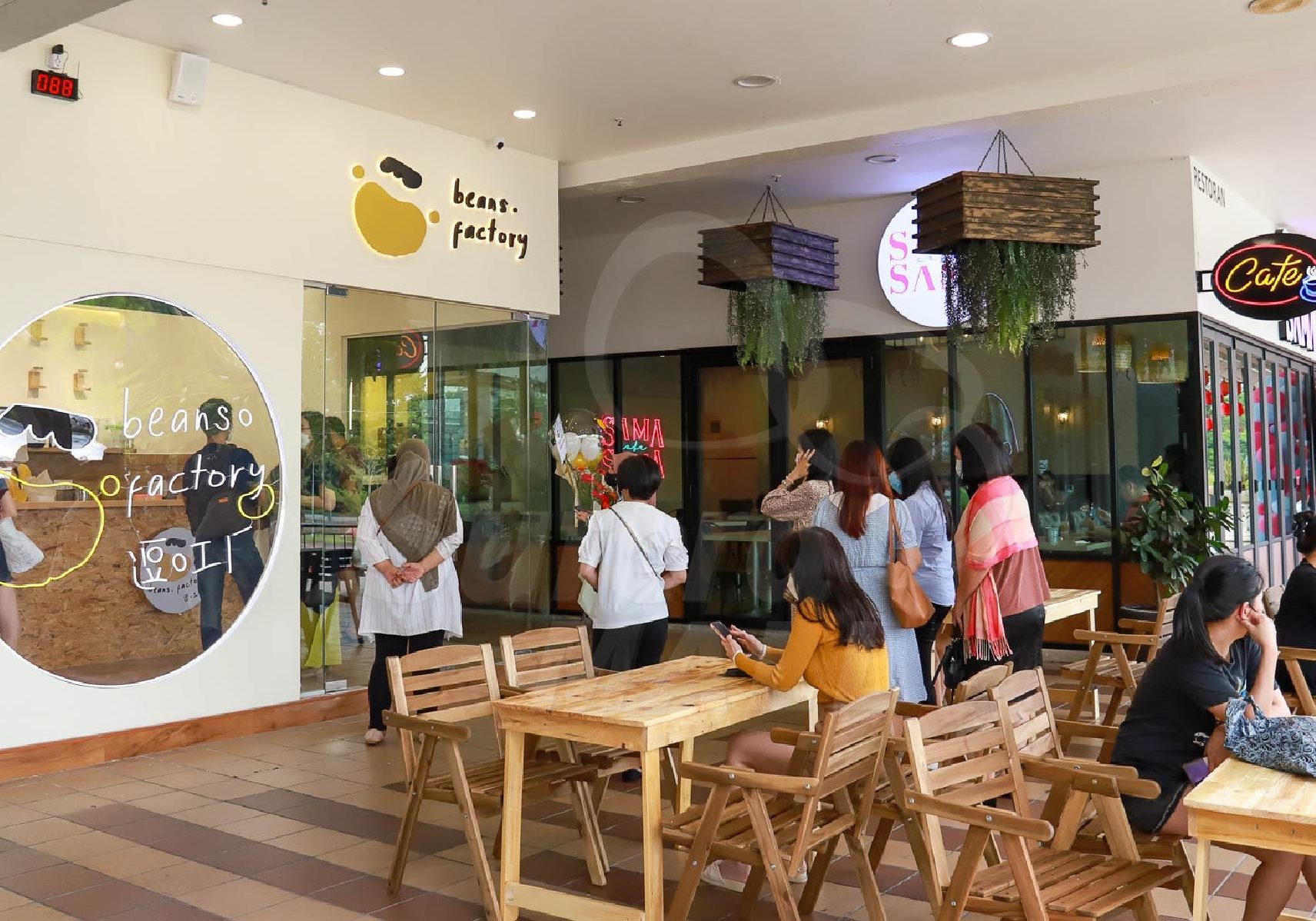 beans factory sutera mall