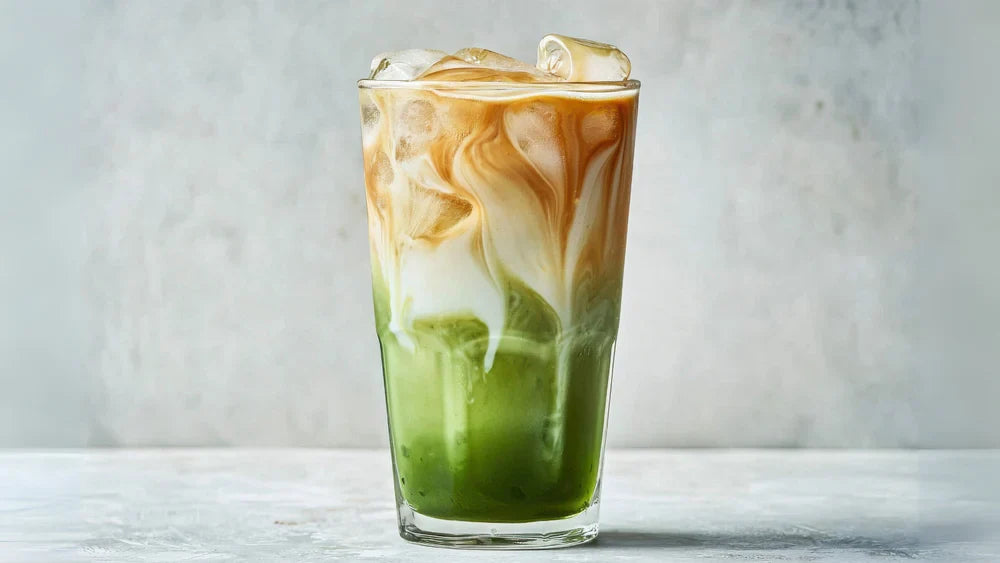 Dirty Coffee (Coffee & Matcha) Dirty Coffee (Coffee & Matcha)
