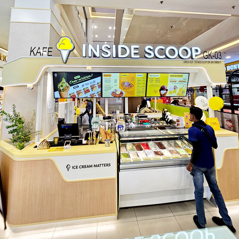 Inside Scoop Kluang Mall Inside Scoop Kluang Mall