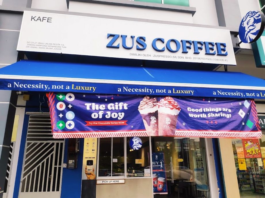 ZUS Coffee - Jalan Pesta, Muar 1 zus coffee jalan pesta muar